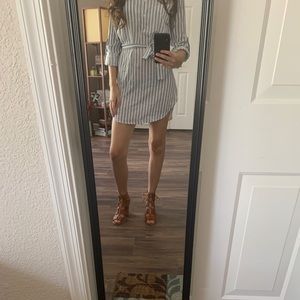 Silky Collared Dress